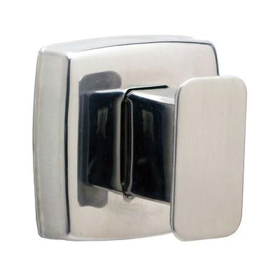 Bobrick B-76717 Classic Series Single Robe Hook, Satin Finish, Surface Mounted, Stainless Steel