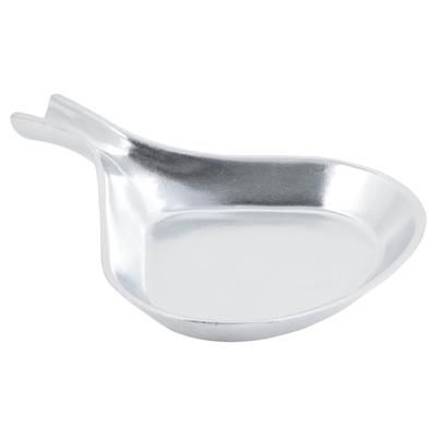 Bon Chef 5034 7 4/9" Fry Pan Server - Aluminum, Pewter-Glo, Silver