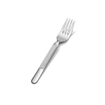 Bon Chef SBS3607 7 2/3" Salad Fork with 18/0 Stainless Steel Grade, Apollo Pattern, Pack of 12