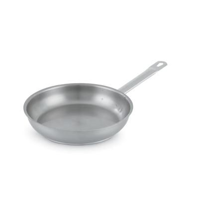 Vollrath 3414 14" Centurion Stainless Steel Frying Pan w/ Hollow Metal Handle - Induction Ready