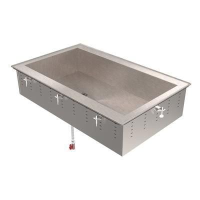 Vollrath 36450 29" Drop-In Cold Well w/ 2 Pan Capacity, Ice Cooled, Stainless Steel