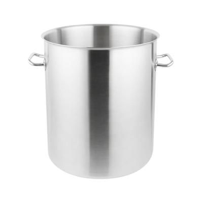 Vollrath 47724 38 qt Intrigue Stainless Steel Stock Pot - Induction Ready, 38 Quart