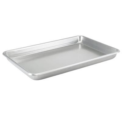 Vollrath 68357 15 qt Baking/Roasting Pan - 25 3/4"x17 3/4"x2 1/4", 12 Aluminum, Silver