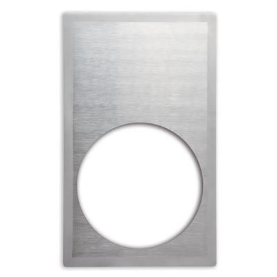 Vollrath 8240716 Miramar Template - 1 Large Round Pan, 12x20" Satin-Finish Stainless