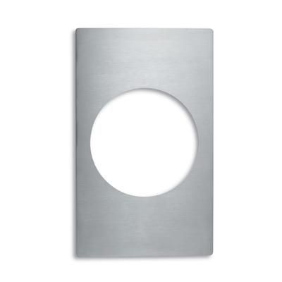 Vollrath 8242114 Miramar Single-Size Template - 110" French Omelet Pan, Stainless Steel