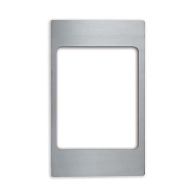 Vollrath 8242914 Miramar Single-Size Template - 1 Large Food Pan, Stainless Steel, Stainless Steel