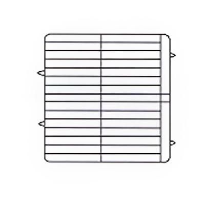 Vollrath PM3208-3 19 Dishwasher Rack - 32 Plate Capacity, 3 Extenders, Green