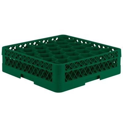 Vollrath TR12H 19 Rack Max Glass Rack w/ 30 Compartments - 30 Extender, Green