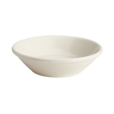 Homer Laughlin HL16300 6 oz Round Rolled Edge Fruit Bowl - China, Ivory, White, 3 Dozen