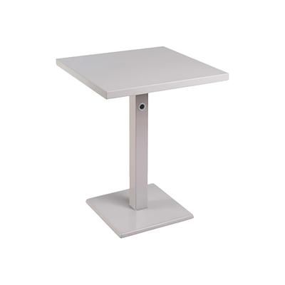 emu E472K (73) 24" Square Outdoor Table - Steel, Cement