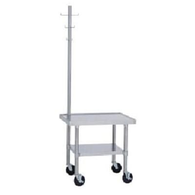 Duke 492A-3024 30" Mixer Table w/ Galvanized Undershelf Base, 24"D