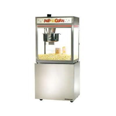 Gold Medal 2009SS Popcorn Popper Base, Stainless, Stainless Steel