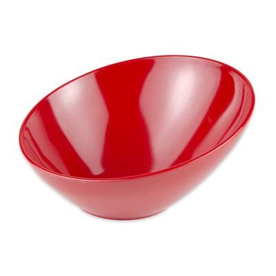 GET B-788-RSP 16 oz Round Melamine Bowl, Red, Cascading Melamine