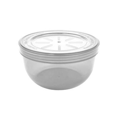 GET EC-23-1-CL 14 oz Side Dish/Soup Container w/ Lid - Polypropylene, Clear, 1 Dozen