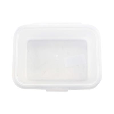 GET EC-28-1-CL 16 9/10 oz Rectangular To Go Food Container, Polypropylene, Clear, 4 Dozen