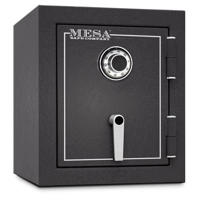 Mesa MBF1512CHGRY 1.7 cu ft Burglary Fireproof Safe w/ Combination Lock, Gray
