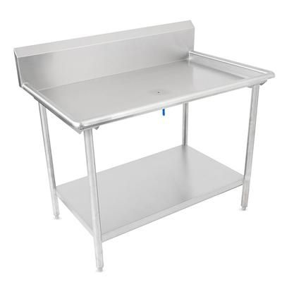 John Boos DST6R10-3049SSW-X Sorting Table w/ 10" Backsplash - 48 7/8"W x 30 3/8"D, Stainless Steel