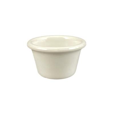 Thunder Group ML535B1 1 3/4 oz Smooth Melamine Ramekin, Bone, White