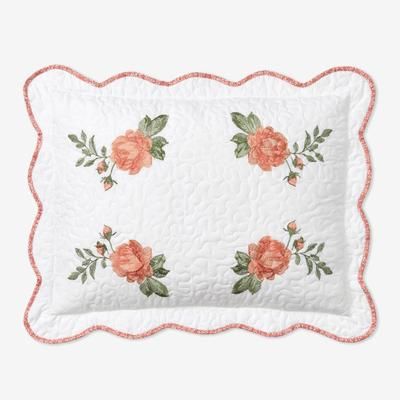 Rose Sham by BrylaneHome in Blush (Size KING)