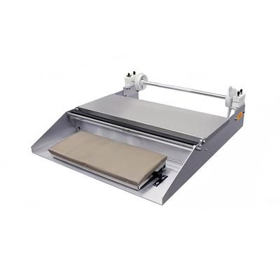 Omcan 14428 One Roll Tabletop Wrapping Machine - 18" Max Film Width, 110v, Stainless Steel