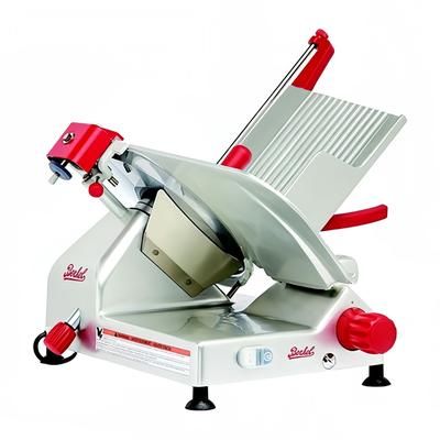 Berkel B14-SLC Manual Meat & Cheese Commercial Slicer w/ 14" Blade, Belt Driven, Aluminum/Stainless Steel, 1/2 hp, Built-in Sharpener, 115 V