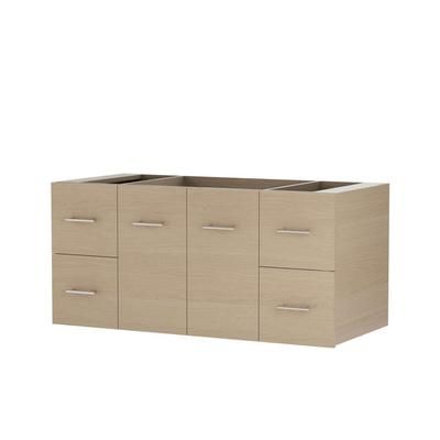 Randolph Morris Mia 48 Inch Oak Vanity Base - Light Oak RMV50-48LO-SRNT