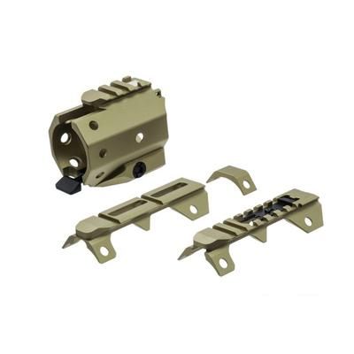 Strike Industries GridLok Front & Rear Sights FDE One Size SI-GRIDLOK-SIGHTS-FDE
