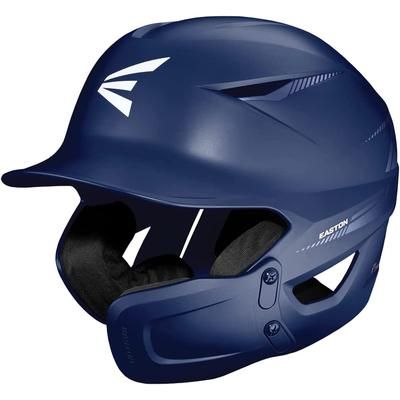 Easton Pro Max Adult Batting Helmet with Universal Jaw Guard Navy
