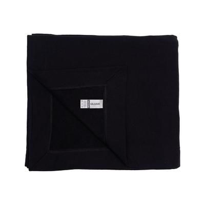 Gildan G189 Heavy Blend Fleece Stadium Blanket in Black | Cotton Polyester 18900