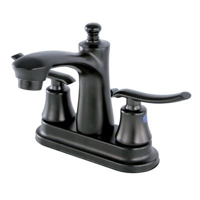 Kingston Brass FB7625JL 4 in. Centerset Bathroom Faucet, Oil Rubbed Bronze - Kingston Brass FB7625JL