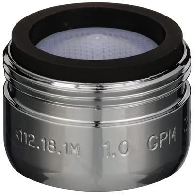 Zurn Industries G63561 1 GPM Faucet Spray Outlet - 13/16"-27 Male, Chrome