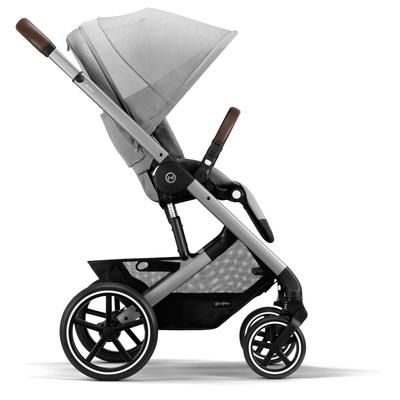 Cybex Balios S Lux 2 Stroller - Silver Frame / Lava Grey