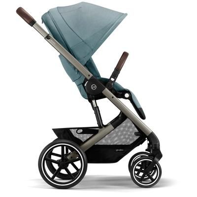 Cybex Balios S Lux 2 Stroller - Taupe Frame / Sky Blue