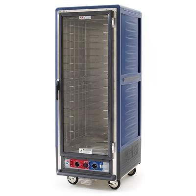 Metro C539-CFC-4-BU Full Height Insulated Mobile Heated Cabinet w/ 18 Pan Capacity, 120v, Blue