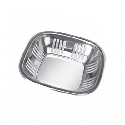 Eastern Tabletop 9340 8" Square Bread Basket - Stainless Steel