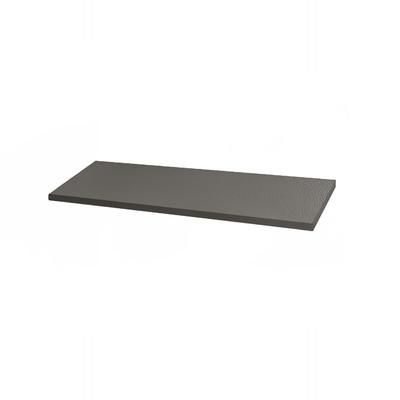 Eastern Tabletop Z1050LS Rectangular Pad Shelf Topper - 36 1/4" x 14" x 1/2", Leather, Gray