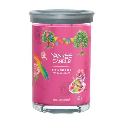 Yankee Candle - Candela Tumbler Grande Signature Art In The Park Candele 567 g unisex