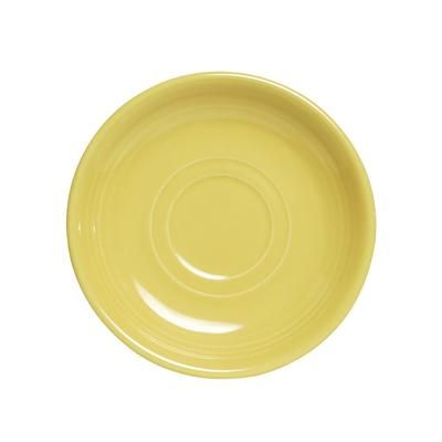 Tuxton CSE-060 6" Round ConcentrixÂ© Saucer - Ceramic, Saffron, Yellow