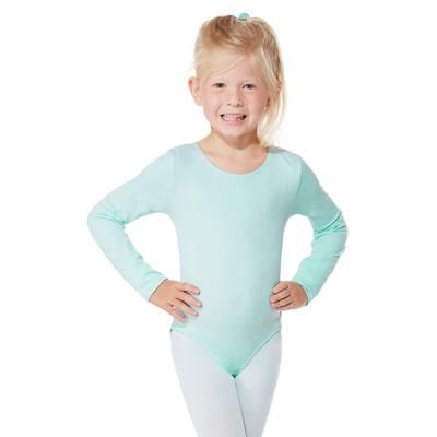 Body manches longues pour enfant, bleu clair