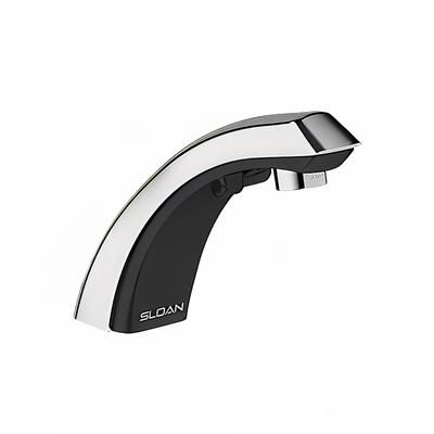 Sloan 3315010BT Optima Deck Mount Electronic Faucet - Single Hole, Fixed Spout, Battery Operated, Chrome