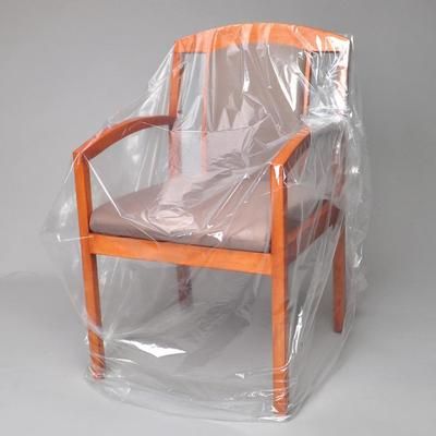 LK Packaging J076 Furniture Bag on Roll - 110"L x 28"W x 17" SG, 1 mil LDPE, Clear