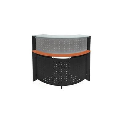 Small Curved Reception Desk