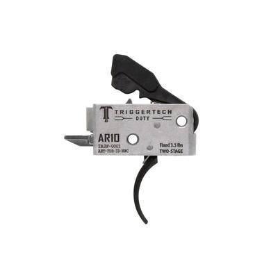 Triggertech AR-10 Two Stage Duty Trigger Traditional Curved 3.5lb Pull Weight Black AHT-TDB-33-NNC