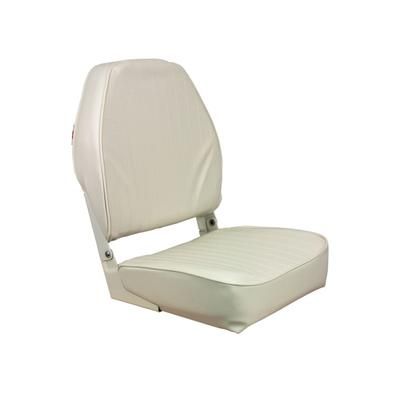 Springfield Marine High Back Folding Coach Seat White 1040649