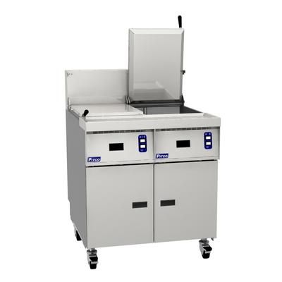 Pitco SRTE14-2-GM 208/3 Solstice Electric Rethermalizer w/ (2) 16 1/2 gal Tanks - 16 kW, 208v/3ph, Stainless Steel