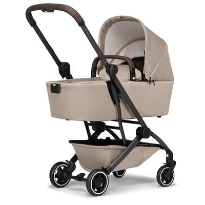 Joolz Aer+ Lightweight Compact Stroller + Bassinet Bundle - Lovely Taupe