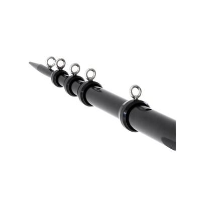 Tigress XD Telescoping Aluminum Outrigger Poles - 15' - 1-1/2" OD Black 88924-1