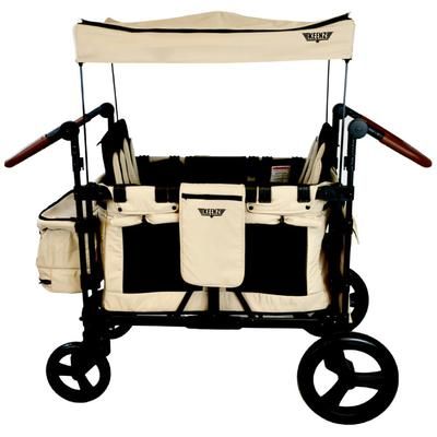 Keenz XC+ 2.0 (4 Seater) Stroller Wagon - Mocha