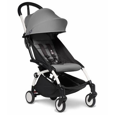 Babyzen YOYO2 Ultra Compact 6+ Stroller (One Box) - White / Grey