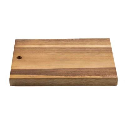 Tablecraft 11291 Rectangular Serving Board - 12" x 8", Acacia Wood, Brown